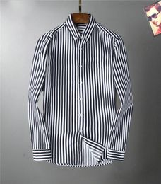 2021 Polka Dot Mens Designer Shirt Autumn Long Sleeve Casual Dress Shirts Style Homme Clothing M2XL957251459