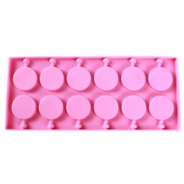 1PC Lollipop Mould 20 Holes Silicone Pop Mould DIY Lollipop Chocolate Cookie Candy Maker Tray Mould Party For Children