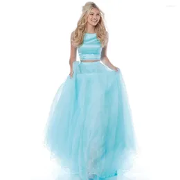 Skirts Tulle Ball Gown Lush A-Line Elastic Waist Line Wave Pornt Floor-Length Long Skirt Ever Pretty Any Colours
