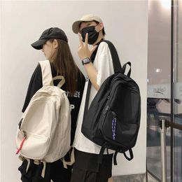 Backpack YIXIAO Fashion Men Women Travel Light Student College Nylon School Bags Casual Outdoor Male Girl High Capacity