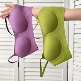 Seamless Soft Support And Comfortable Underwear For Women With Small Breasts, Anti-sagging, No Rims, Beautiful Back Bra