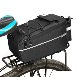 Panniers Bags B-So Insated Trunk Cooler Bag Cycling Bicycle Rear Rack Storage Lage Reflective Mtb Bike Pannier Shoder Drop Delivery Sp Dhmei