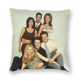 Pillow TV Friends Cover Decoration S Throw For Sofa Double-sided Printing