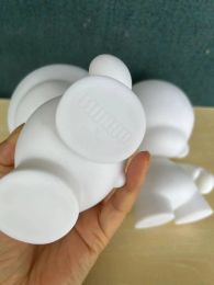 1PCS 4.4 -7" Kidrobot Munny DIY Kids Toys for Art Students White Dolls Do it Yourself Dunny Vinyl Art Figure Toy Accessories