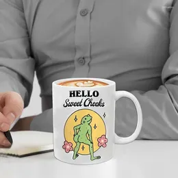 Mugs Frog Coffee Mug Ceramic Animal Cup 11 Ounce Water Cute Portable Chocolate Party Favors