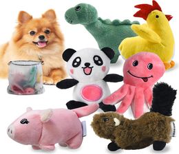 Dog Toys Chews Squeaky For Puppy Small Medium Dogs Stuffed Samll Bk With 12 Plush Pet Toy Set Cute Safe Chew Pack Puppies Teet Mxh6211426