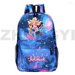 Backpack Hip Hop LoliRock Backpacks LoliRockstar Game School For College Students Top Quality Waterproof Fancy High Bookbag