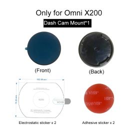 For 70mai CPL Philtre Only for 70mai Omni X200 CPL Philtre 70mai X200 Accessory Static Sticker