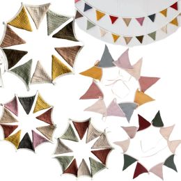 Bunting Banner Triangle Flag Party Decorations Pennant Garland for Baby Birthday Baby Showers Baby Photograph Props