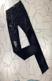 NEW Top Quality Amirl Jeans Famous Brand Designer Jeans Men Fashion Street Wear Mens Biker Jeans Man Popular Pants8683772