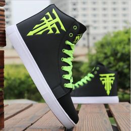 Casual Shoes 2024 Fashion Mens High Top Sneaker Vulcanize Canvas Men Sports Skateboard Plus Size 39-48