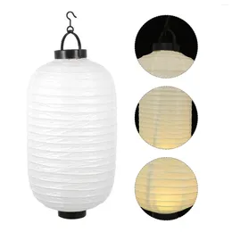 Table Lamps Lantern Decor LED Paper Lanterns Decorative Japanese Style Outdoor Home Decorations Hanging White Gourd Powered