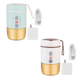 Water Bottles Bottle Warmer Multipurpose Fast Heating Leakproof Travel Electric Kettle Temperature Control USB For Picnic Shopping Tour