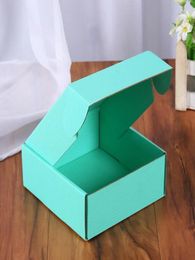 Corrugated Paper Boxes Coloured Gift Packaging Folding Box Square Packing BoxJewelry Packing Cardboard Boxes 15155cm4671789