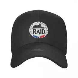 Ball Caps Personalized France RAID French Baseball Cap For Men Women Adjustable Dad Hat Streetwear Snapback Summer Hats