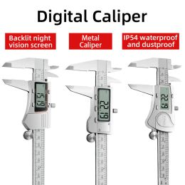 Digital Pachometer Metal Calliper Professional Vernier Calibre Measuring Tools Woodworking Thick Gauge Depth Electronic Ruler