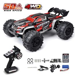 1:16 75KM/H 4WD RC Car with LED Remote Control Cars High Speed Drift Monster Truck for Kids Rc Cars for Adults