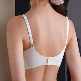 Expanded Seamless Underwear Without Rims Sexy High-quality Gathered Adjustable Breast-feeding Comfortable Women's Bra
