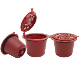 Coffee Philtres Reusable Capse Philtre Cup For Refillable Caps Spoon Brush Baskets Drop Delivery Home Garden Kitchen, Dining Bar Coffeew Dhjt1