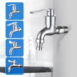 Bathroom Sink Faucets Garden Faucet G1/2 Wall Mounted Corner Washing Machine Outdoor Bibcock Bath Toilet Mop Pool Tap