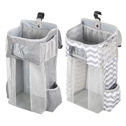 Diaper Stacker Hanging Storage Bags Nursery Organizer for Changing Table Crib or Wall Baby Shower Gifts 240521