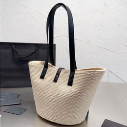 10A Fashion Designer Shopping Style Totes Large Luxury Natural Bags Weave Style Fibre Women Plant Shoulder Summer Street Handbags Beach Cspd