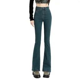 Women's Jeans High Waist Slim Stretch Simple And Exquisite Design Slimming Denim Leggings Control Too Pants Jean For Women 24