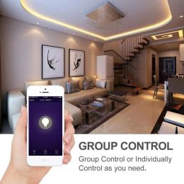 Zigbee Smart Home LED Bulb Spot Night Light Lamp 5W GU10 RGBCW Tuya Smartthings Works Alexa Google Home Philips Compatible