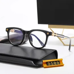 Luxusmenschen Sonnenbrille Modedesigner Sonnenbrille für Frau Antiblau -Licht Brillen Sport Sonnenlicht Brille CH Marke Optische Rahmen Sonnenbrille klarer Linsen Mann Schatten