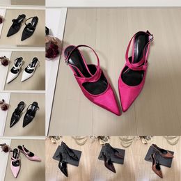 Designer High Heels Womens Dress Shoes Patent Leather Suede Sandal Women Luxury Lady Fashion Party Wedding Office Heel Sandaler 34-42 6 8 10 CM