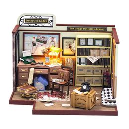 DIY Miniature Dollhouse Kits Doll House Model for Children Kids Ages 8+
