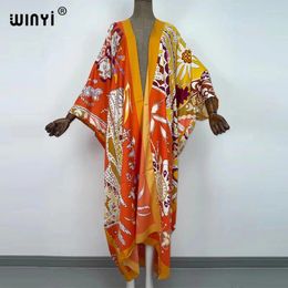 Robes De Cocktail Kimono Women Cardigan Stitch Sexcy Boho Maxi African Holiday Batwing Sleeve Silk Robe