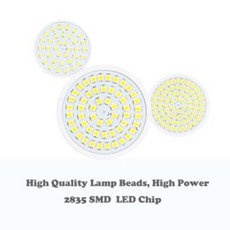 GU10 MR16 LED Spot Light Bulbs 3W 5W 7W Screw Base 2835 SMD DC 12V 24V Supper Bright White LED Lamp for Home Hotel Spotlight