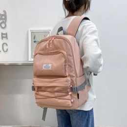 Backpack Women Men Waterproof Nylon Female Male Schoolbag College Ladies Laptop Bag Kawaii Girl Boy Travel Book Bags Rucksack
