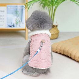 Dog Apparel Pet Clothes Winter Jackets Warm Fur Collar Coat For Small Medium Dogs Chihuahua Puppy Clothing Pets Outfit