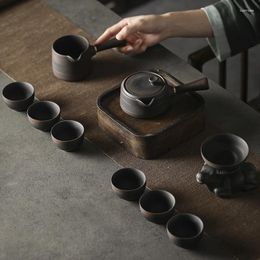 Teaware Sets Ceremony Travel Tea Set Cup Japanese Luxury Maker Vintage Afternoon Zisha Party Conjunto De Cha Accessories WSW35XP