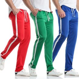 Men's Pants Casual Slim Sports Men Striped Man Trousers Y2k Clothes Baggy Long Gym Work Pantalones Sweatpants Sportswear