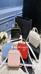 Shipment Women Luxurys Mini Beauty Case Shoulder Bag Suitcase Toiletry Makeup Cosmetic Box Bag Handbag Crossbody Travel Bag5582085