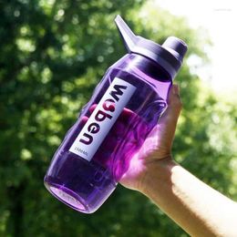 Water Bottles Bottle Fitness Plastic Portable Simple Multi-color High Temperature Wholesale Sports Cup 1000ml/1500ml