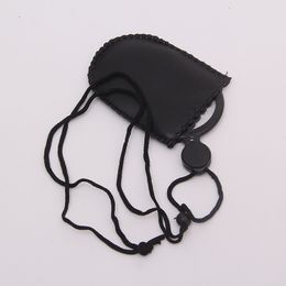 Handheld Portable magnifier with LED Light Hanging Type Reading Magnifying Glass with Rope 4X 10X loupe Double Lens lupa