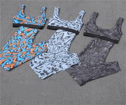 Women039s 2 Piece Bikini Set Tank Top Tube Top and Long Pants High Quality Design Swimwear Beachwear yy6894397