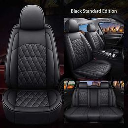 Car Seat Covers WZBWZX Leather Car Seat Cover For Volkswagen All Models Polo Golf 7 Tiguan Touran Jetta CC Beetle Vw Car-Styling 5 Seats T240520