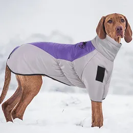 Dog Apparel Keep Warm Clothes Water Proof Reflective Jackets Autumn Winter Dog's Coat Thickened Cotton Suitable