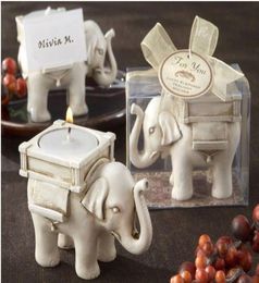 Wedding Favours quotLucky Elephantquot Tea Light Candle Holder Party Favour gift9044363