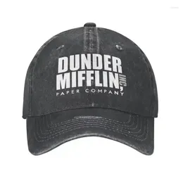 Ball Caps Classic Cotton Dunder Mifflin Paper Company Baseball Cap Women Men Custom Adjustable Unisex The Office TV Show Dad Hat Spring