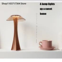 Table Lamps LED Desk Lamp Bar Restaurant Ambiance Wireless Study Office Light Waterproof Touch With USB Charging