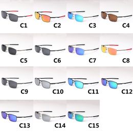 Sports Metal Frame Sunglasses Square Polarized Sun Glasses Retro Glasses For Men and Women Trend Eyewear Cycling Outdoor Travel Sunglass With Bags