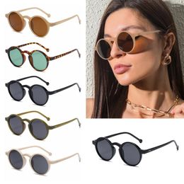 Sunglasses 1PC Unisex Fashion Retro Round Brand Designer Vintage Small Frame Sun Glasses Korean Style Driving Eyewear UV400