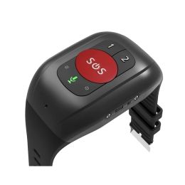 高齢者4G SOSウォッチGPS追跡リストバンドブレスレット緊急警報GPSトラッキング心拍外血圧モニター