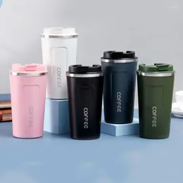 Water Bottles Coffee Insulated Cup 304 Stainless Steel 380ML/510ML Portable Car Mounted Business